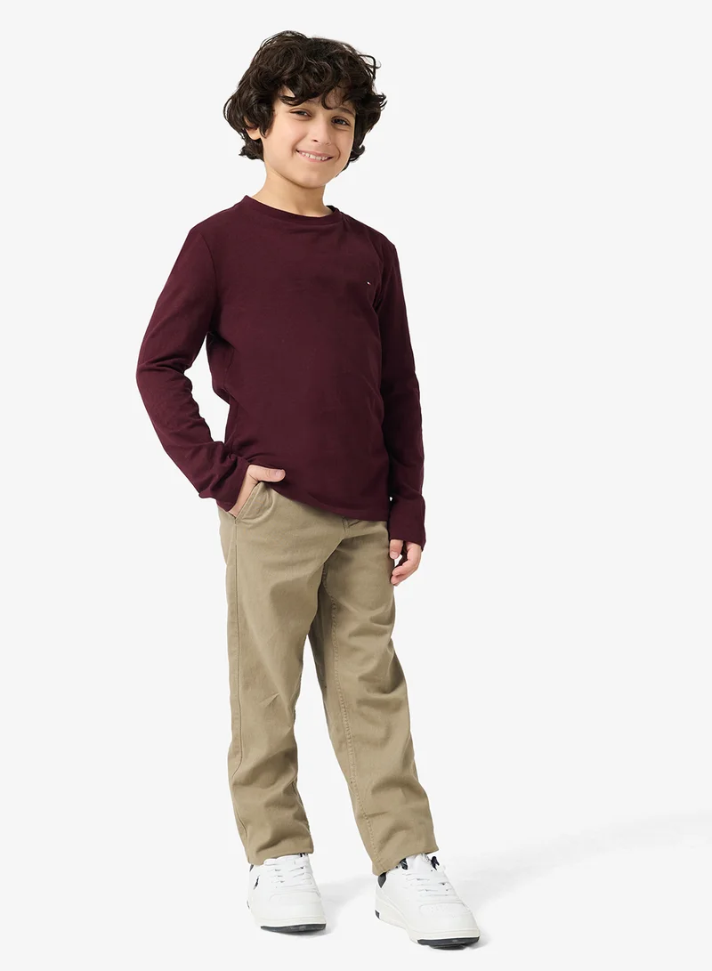 TOMMY HILFIGER  Kids 2 Pack Slogan Crew Neck T-Shirt for Women | Best Price UAE